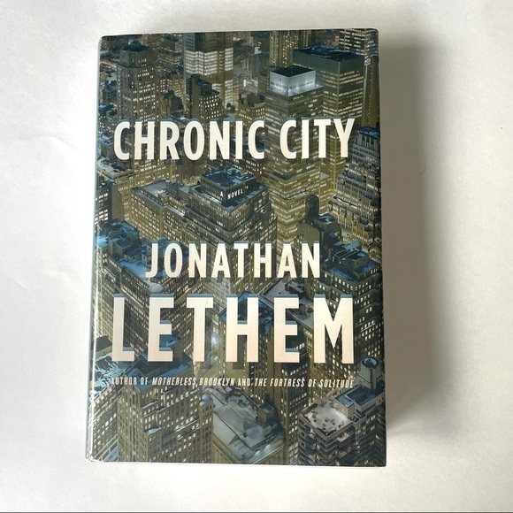 Signed Hardcover Copy Chronic City Jonathan Lethem - Picture 1 of 8